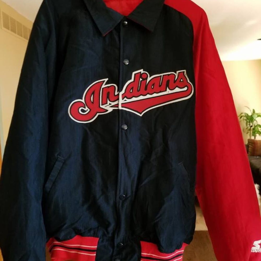 Vintage 1990's Cleveland Indians Starter Jacket